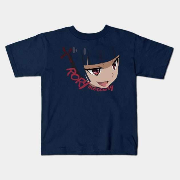 Rory Mercury _ Gate Kids T-Shirt by sfajar